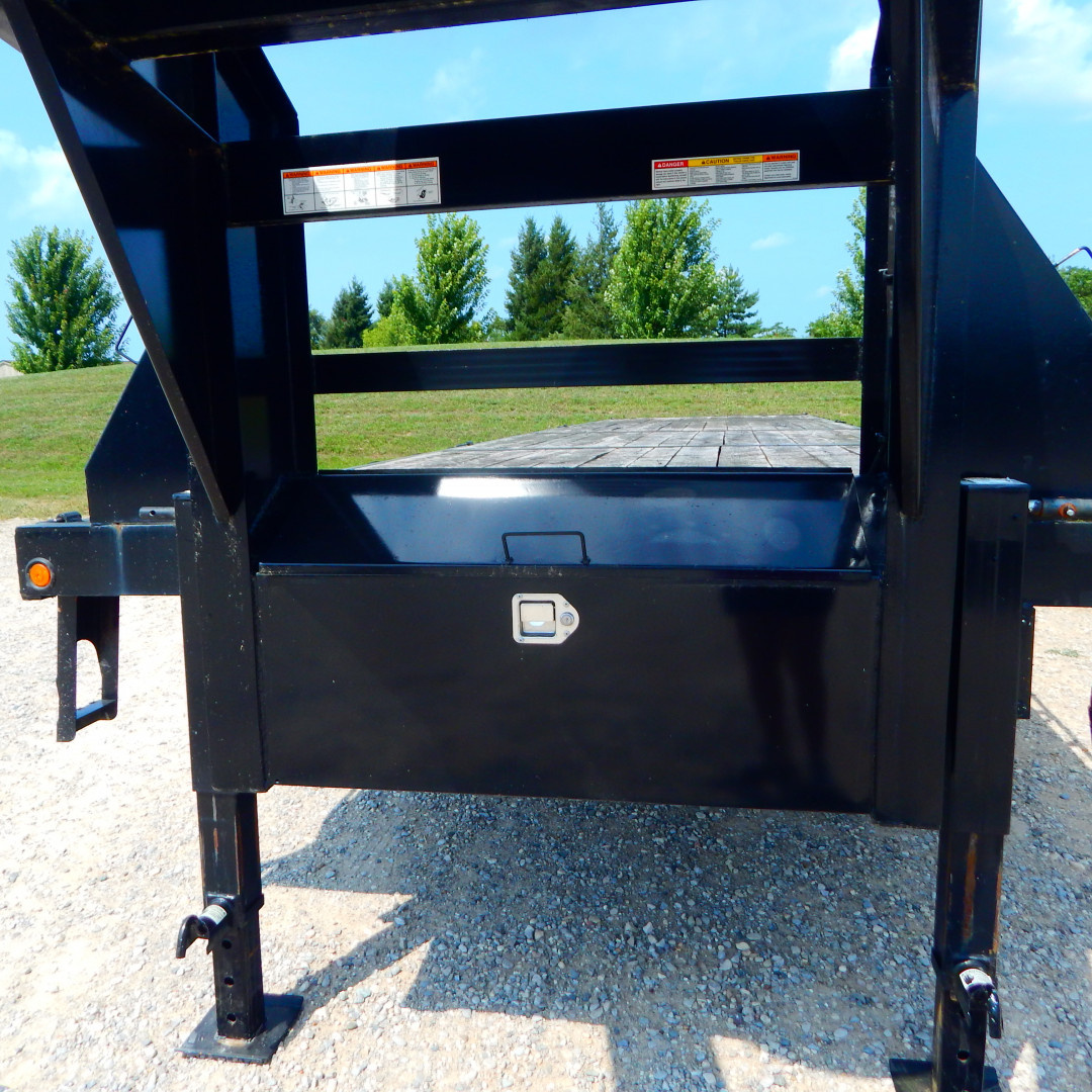 Used 2015 Sure-Trac 8.5x22 22.5k Gooseneck Deckover Trailer