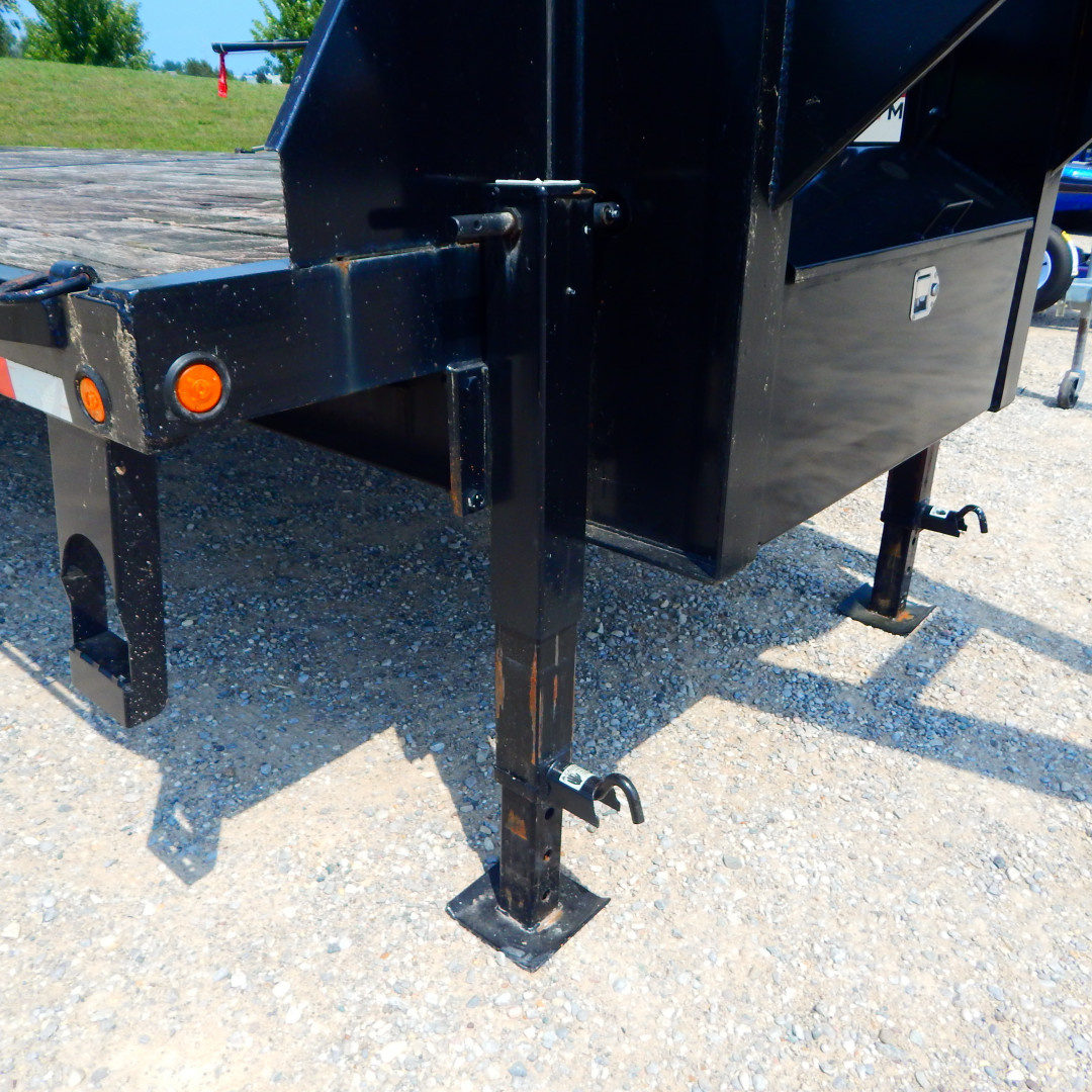 Used 2015 Sure-Trac 8.5x22 22.5k Gooseneck Deckover Trailer