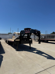 New 2025 Midsota 36' FBHB36 GOOSENECK Flatbed Trailer