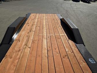 New CAR HAULER DRIVE OVER FENDERS 2026 10K VERSATILE HD718TA3 7X18 ROCK CRAWLER TRAILER BLACK