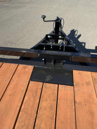 New CAR HAULER DRIVE OVER FENDERS 2026 10K VERSATILE HD718TA3 7X18 ROCK CRAWLER TRAILER BLACK