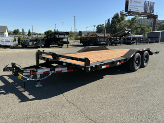New CAR HAULER DRIVE OVER FENDERS 2026 10K VERSATILE HD718TA3 7X18 ROCK CRAWLER TRAILER BLACK