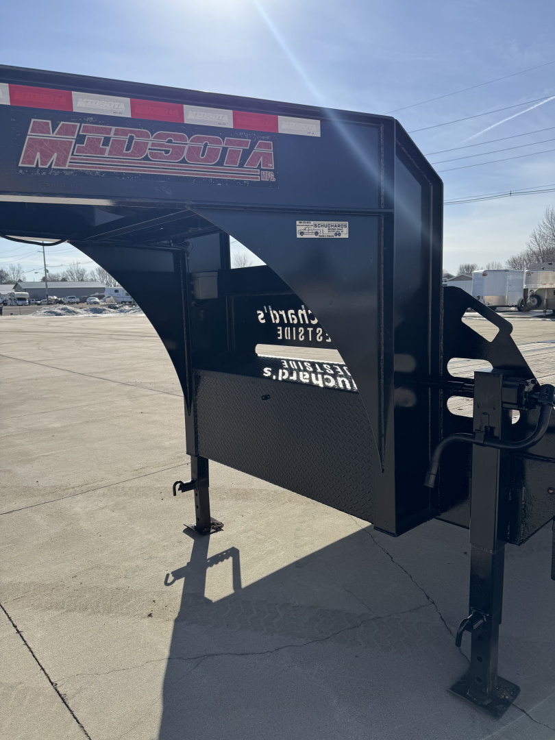 Used 2018 Midsota 32' FLATBED Gooseneck