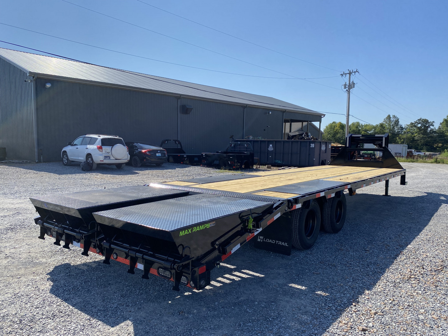 New 2025 Load Trail 102"x32' 24k Gooseneck Flatbed Trailer