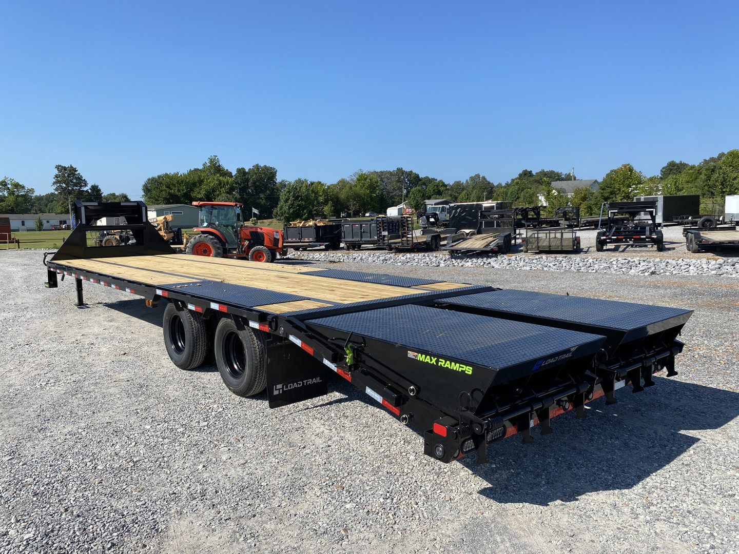 New 2025 Load Trail 102"x32' 24k Gooseneck Flatbed Trailer