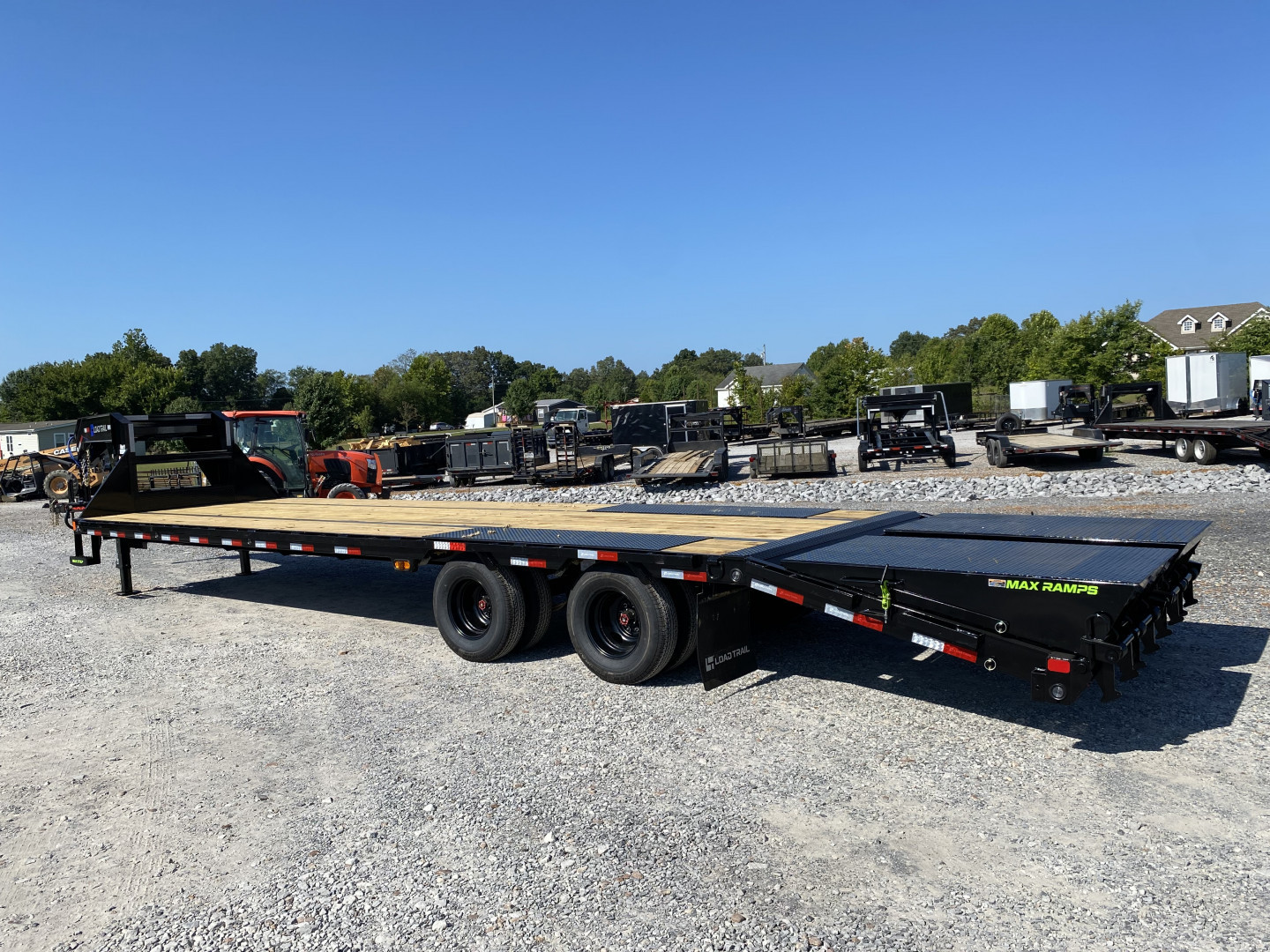 New 2025 Load Trail 102"x32' 24k Gooseneck Flatbed Trailer