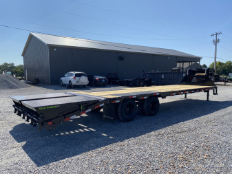 New 2025 Load Trail 102"x32' 24k Gooseneck Flatbed Trailer