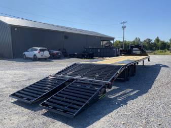 New 2025 Load Trail 102"x32' 24k Gooseneck Flatbed Trailer
