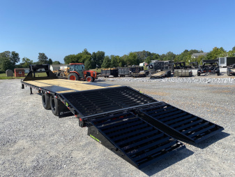 New 2025 Load Trail 102"x32' 24k Gooseneck Flatbed Trailer