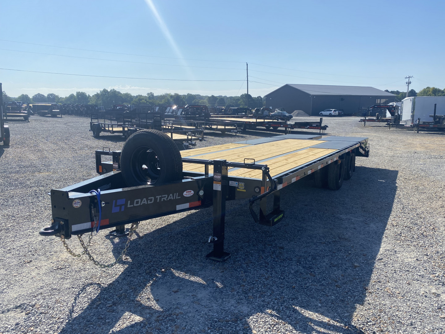 New 2026 Load Trail 102" X 25' 22k Deckover Equipment Trailer