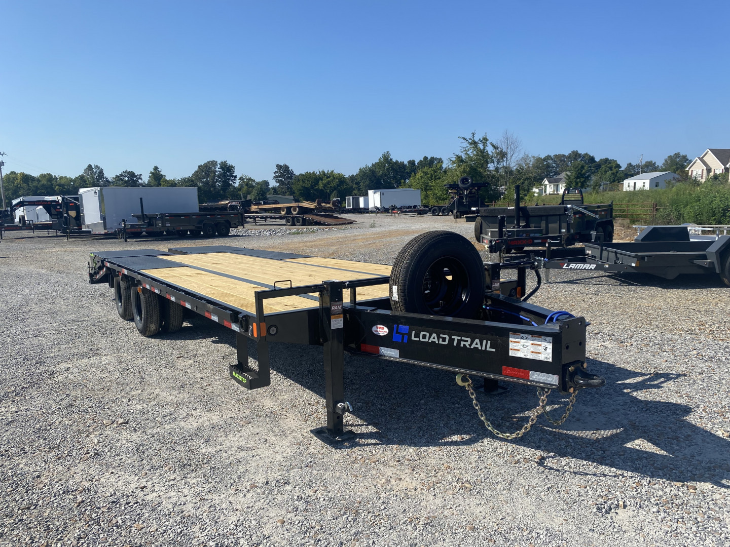 New 2026 Load Trail 102" X 25' 22k Deckover Equipment Trailer
