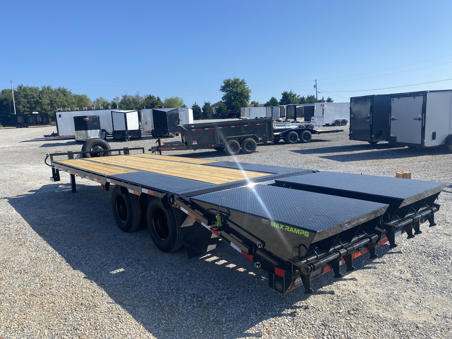 New 2026 Load Trail 102" X 25' 22k Deckover Equipment Trailer