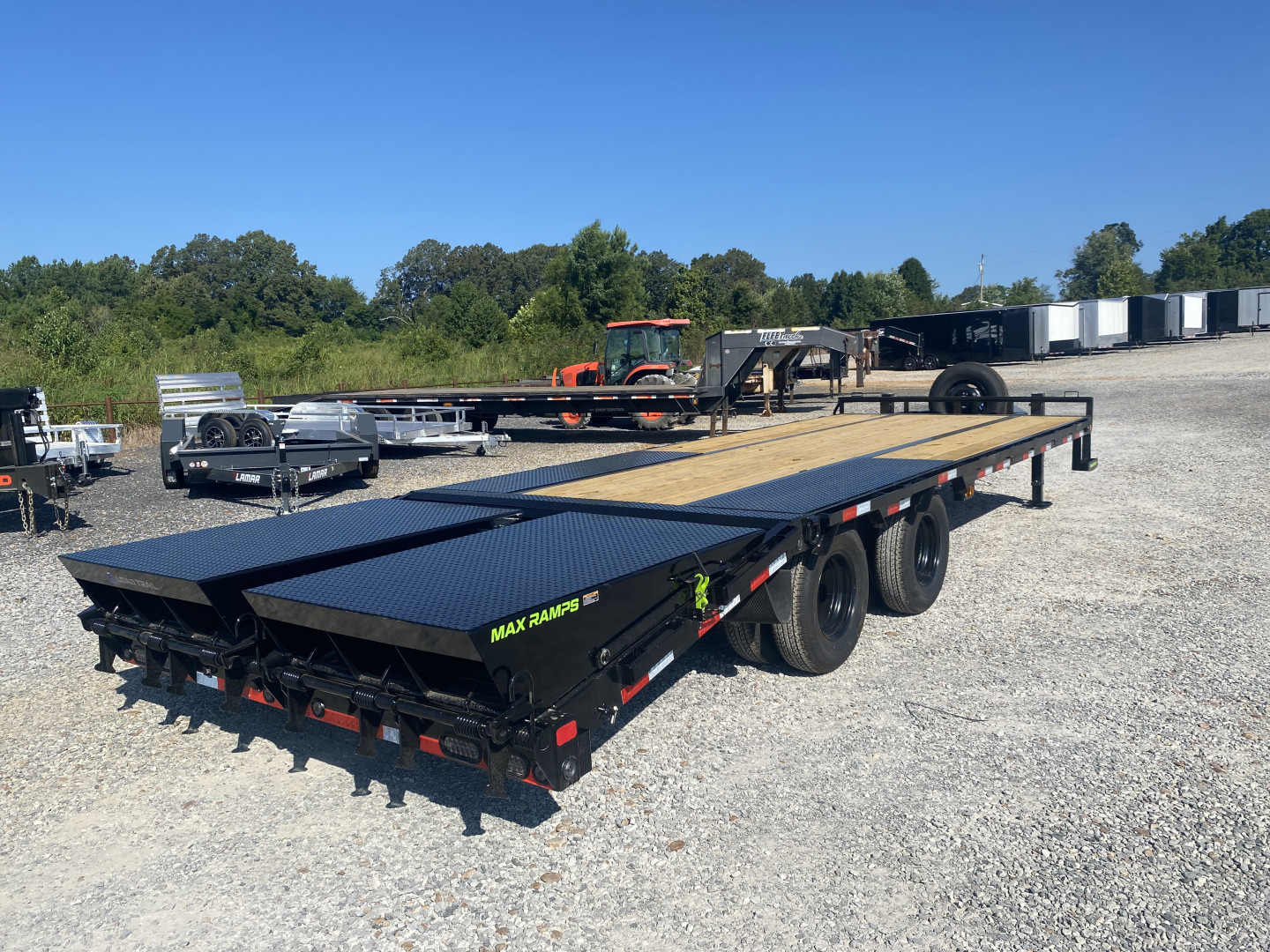 New 2026 Load Trail 102" X 25' 22k Deckover Equipment Trailer