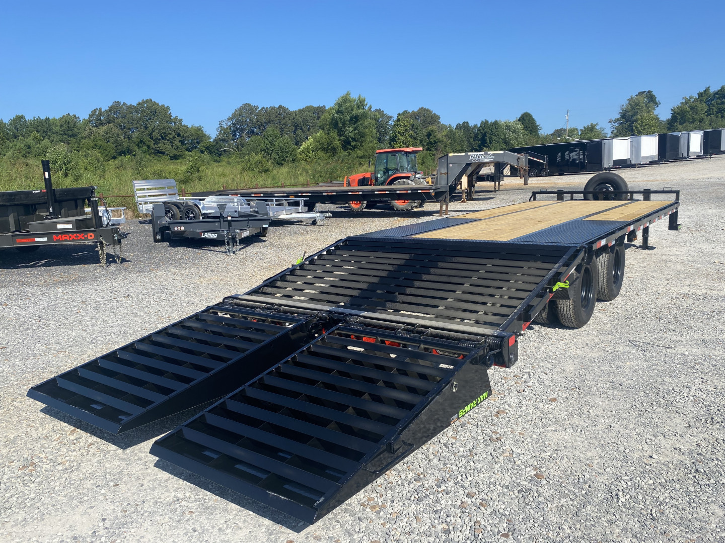 New 2026 Load Trail 102" X 25' 22k Deckover Equipment Trailer