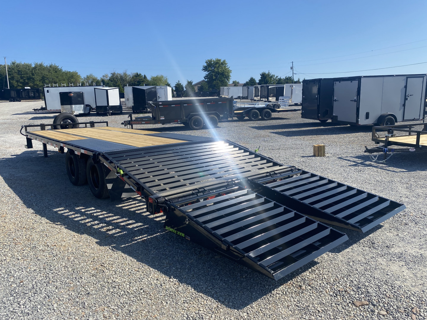 New 2026 Load Trail 102" X 25' 22k Deckover Equipment Trailer