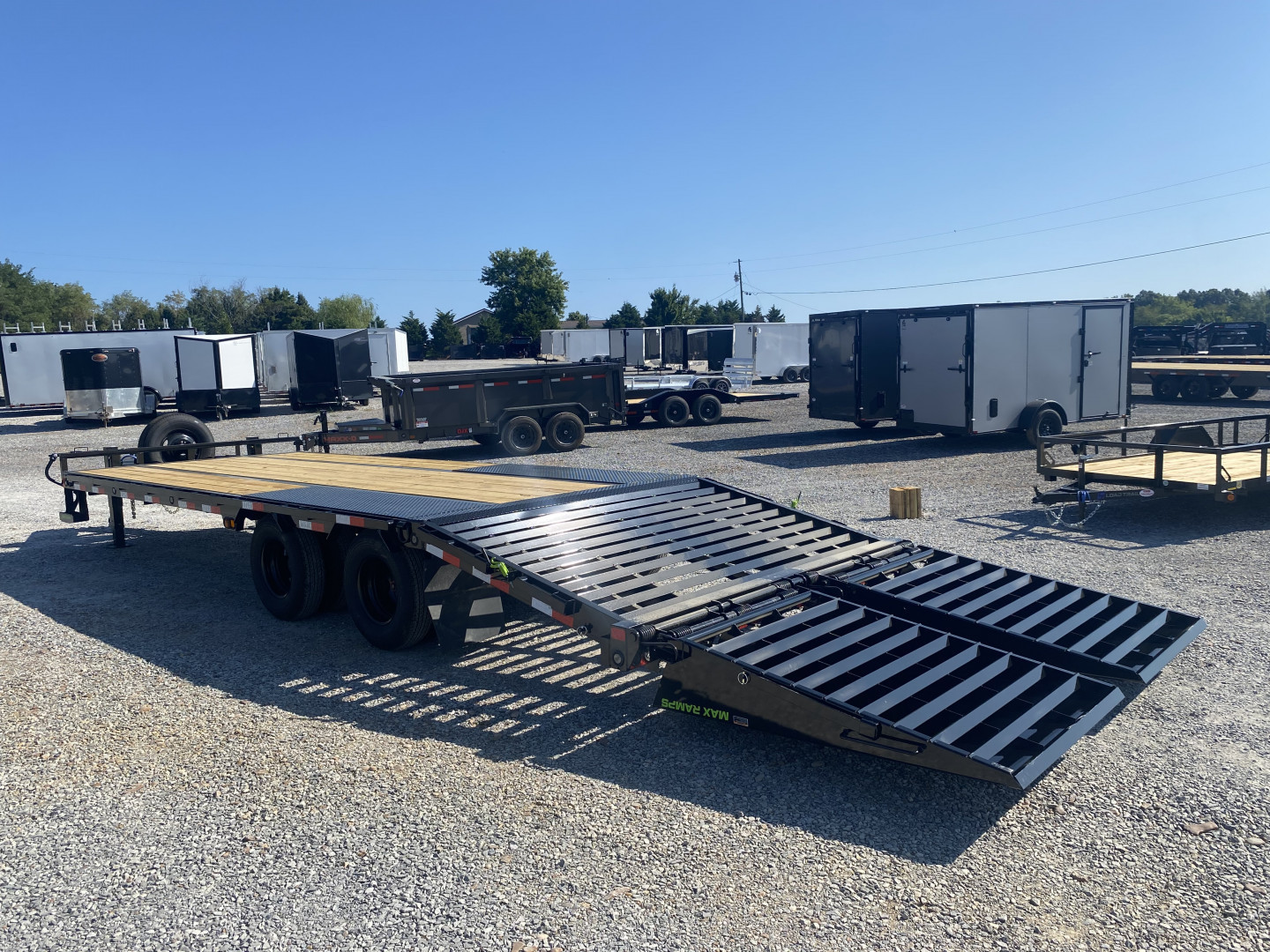 New 2026 Load Trail 102" X 25' 22k Deckover Equipment Trailer