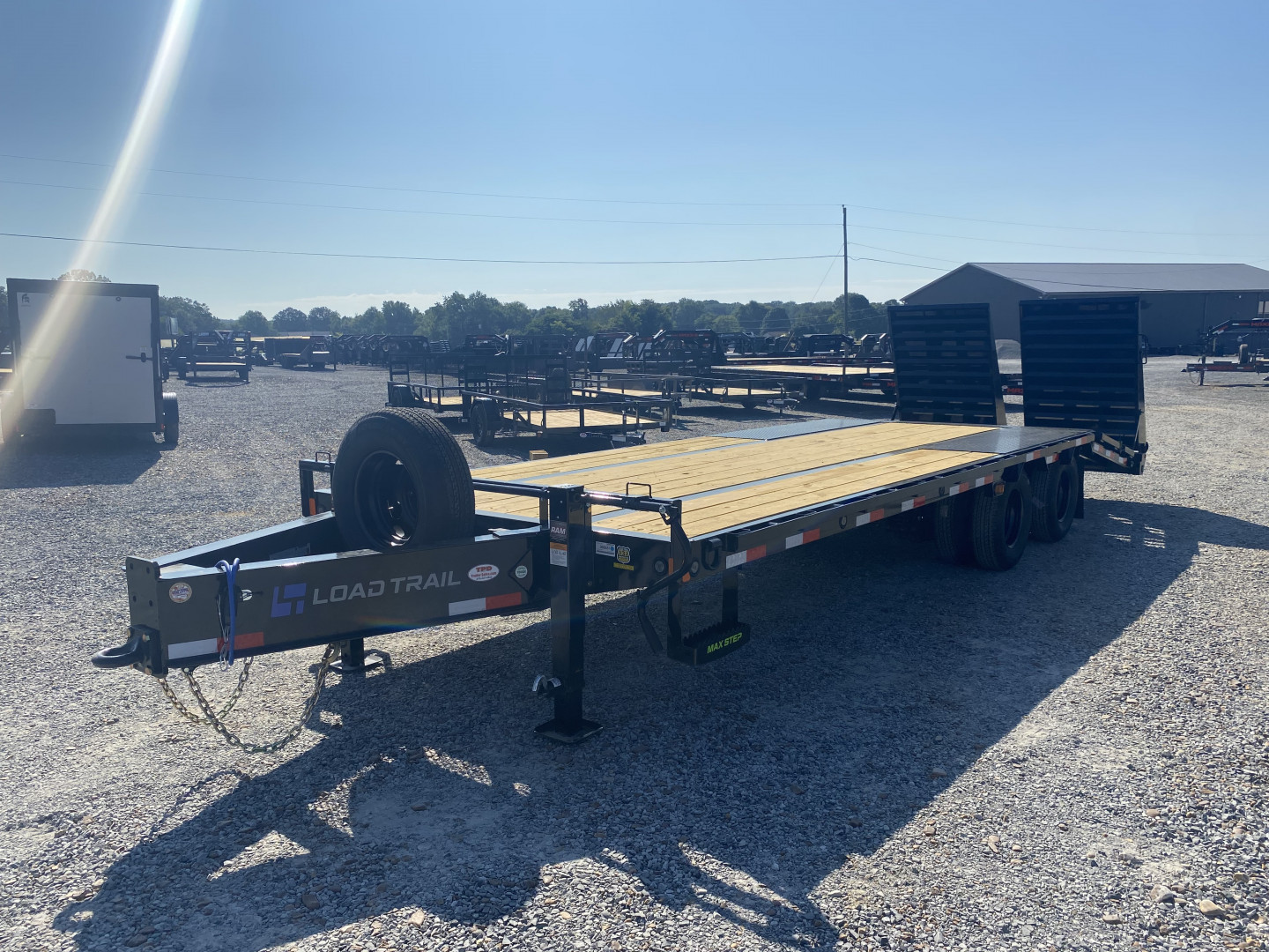 New 2026 Load Trail 102" X 25' 22k Deckover Equipment Trailer