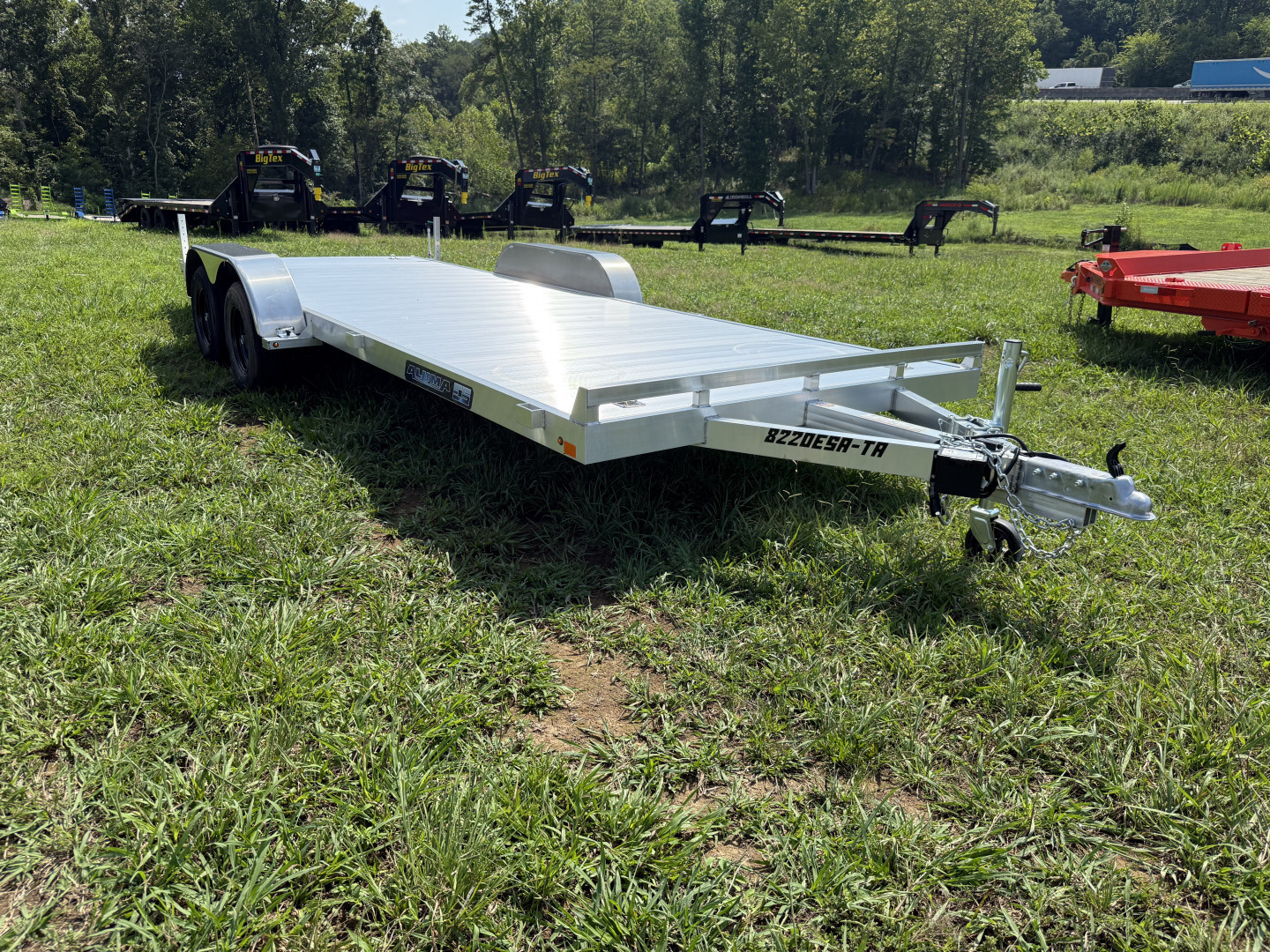 New 2026 Aluma 8220ESA-TA-EL-R-RTD Car Hauler