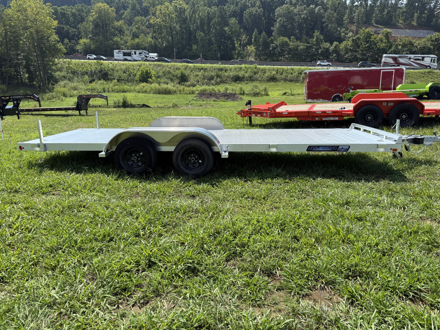 New 2026 Aluma 8220ESA-TA-EL-R-RTD Car Hauler