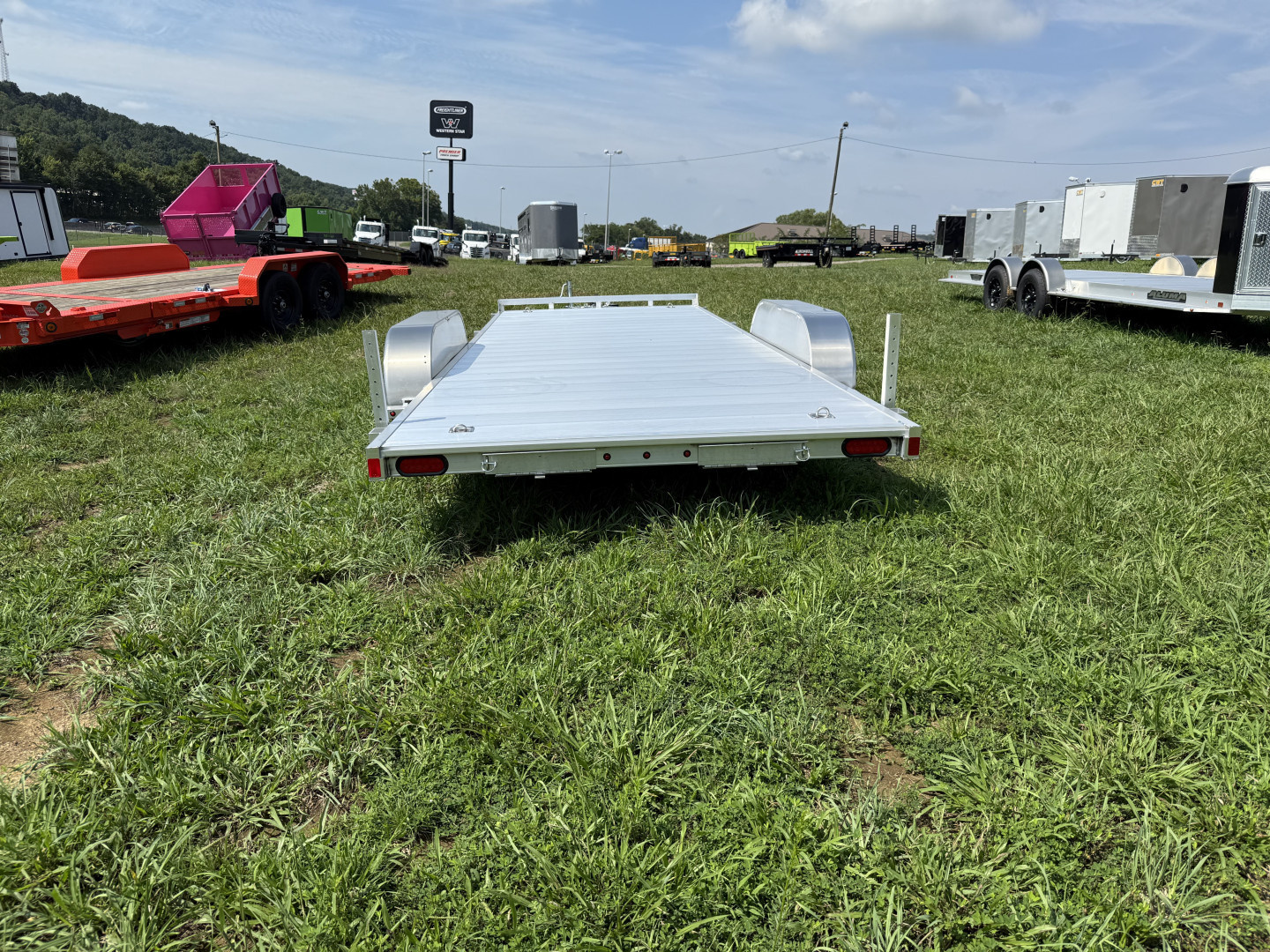 New 2026 Aluma 8220ESA-TA-EL-R-RTD Car Hauler