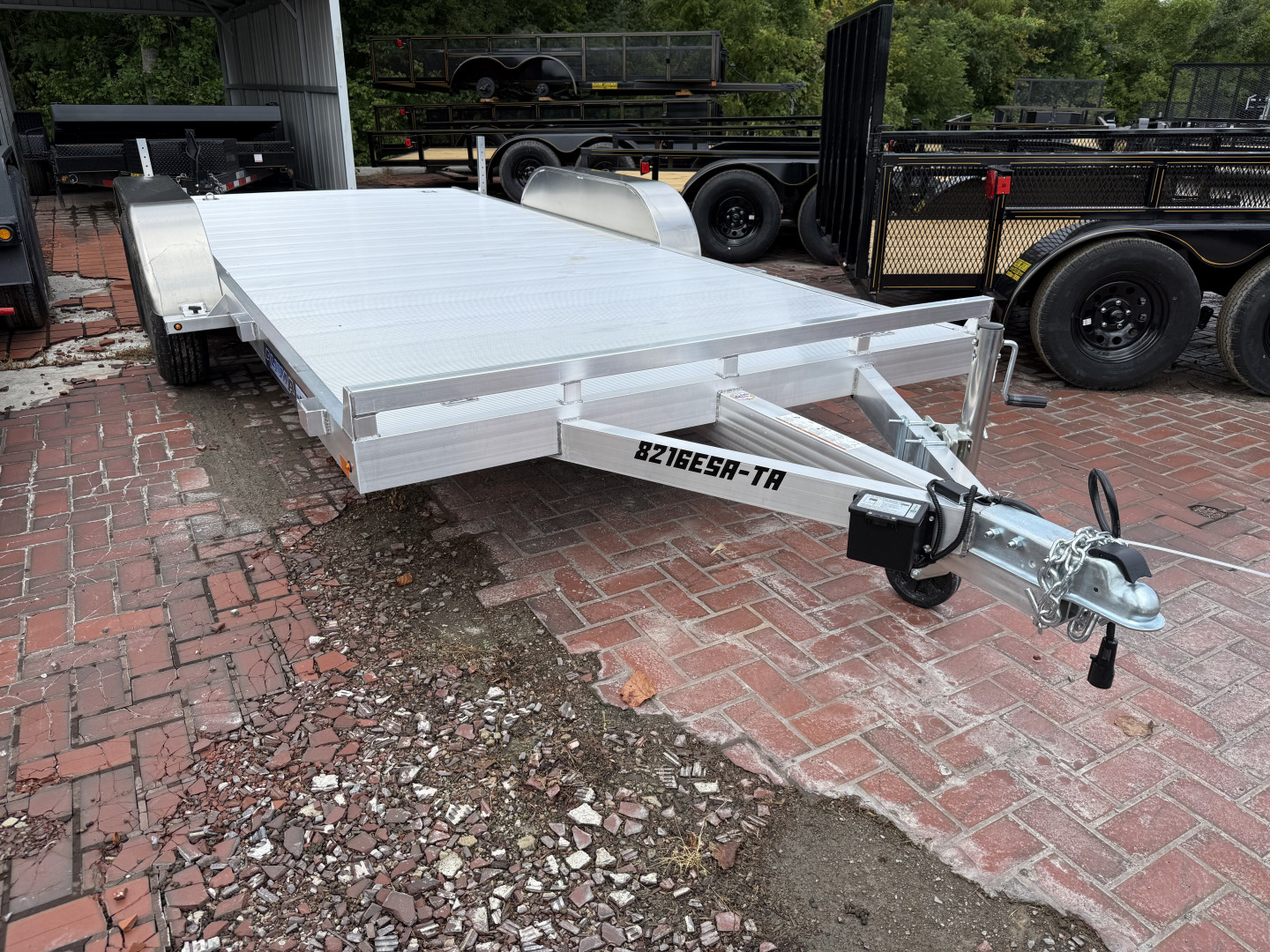 New 2026 Aluma 8216ESA-TA-R-RTD (EDGE) Car Hauler