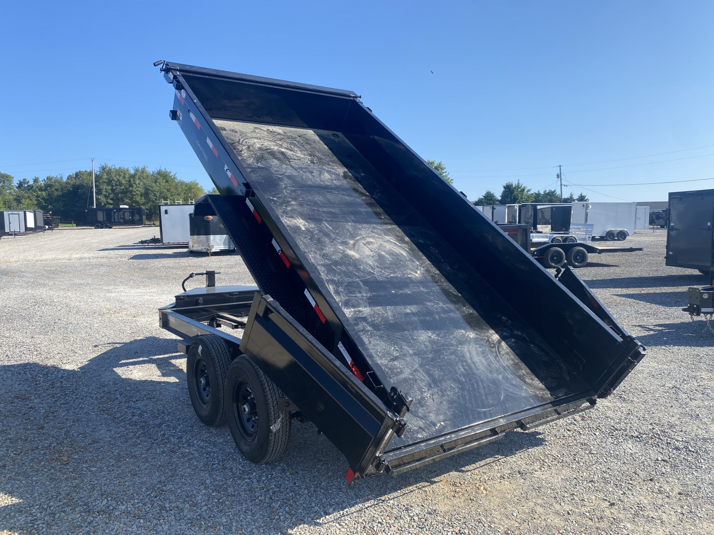 New 2025 Load Trail 83" x 14' 14k Dump Trailer