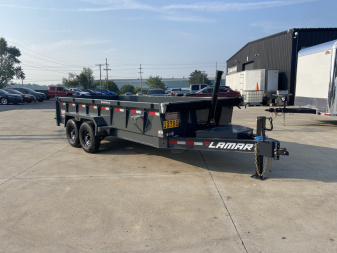 New Lamar 16' Dump Trailer