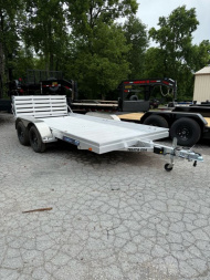 New 2026 Aluma 7814ESA-TA-EL-BT Utility Trailer