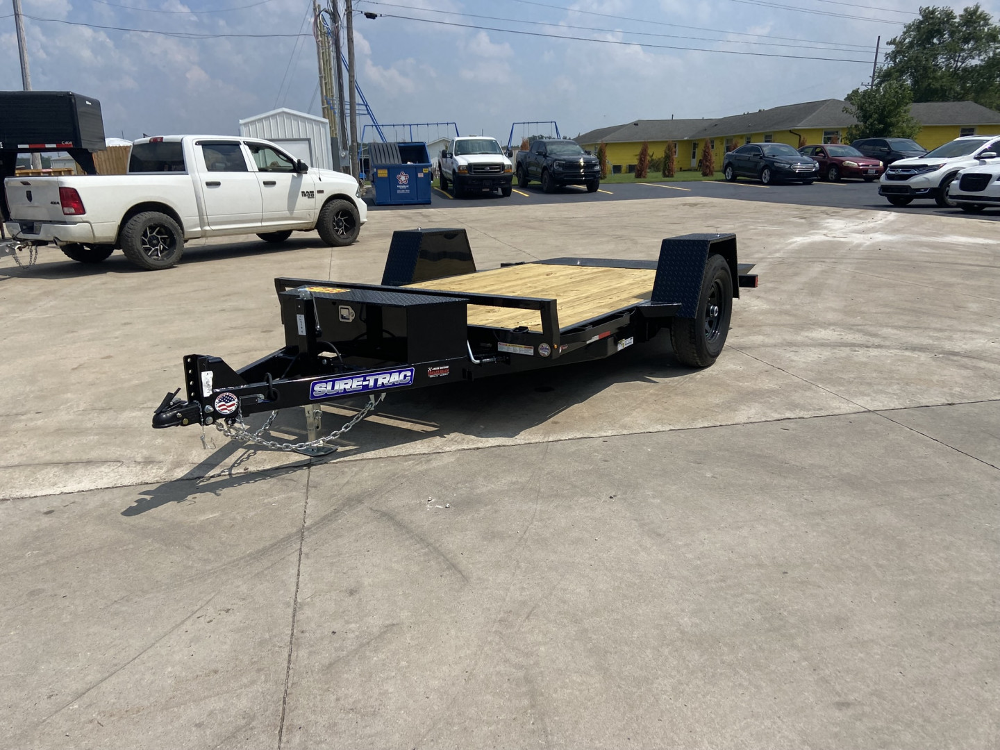 New Sure-Trac 12' Tilt Equipment Trailer