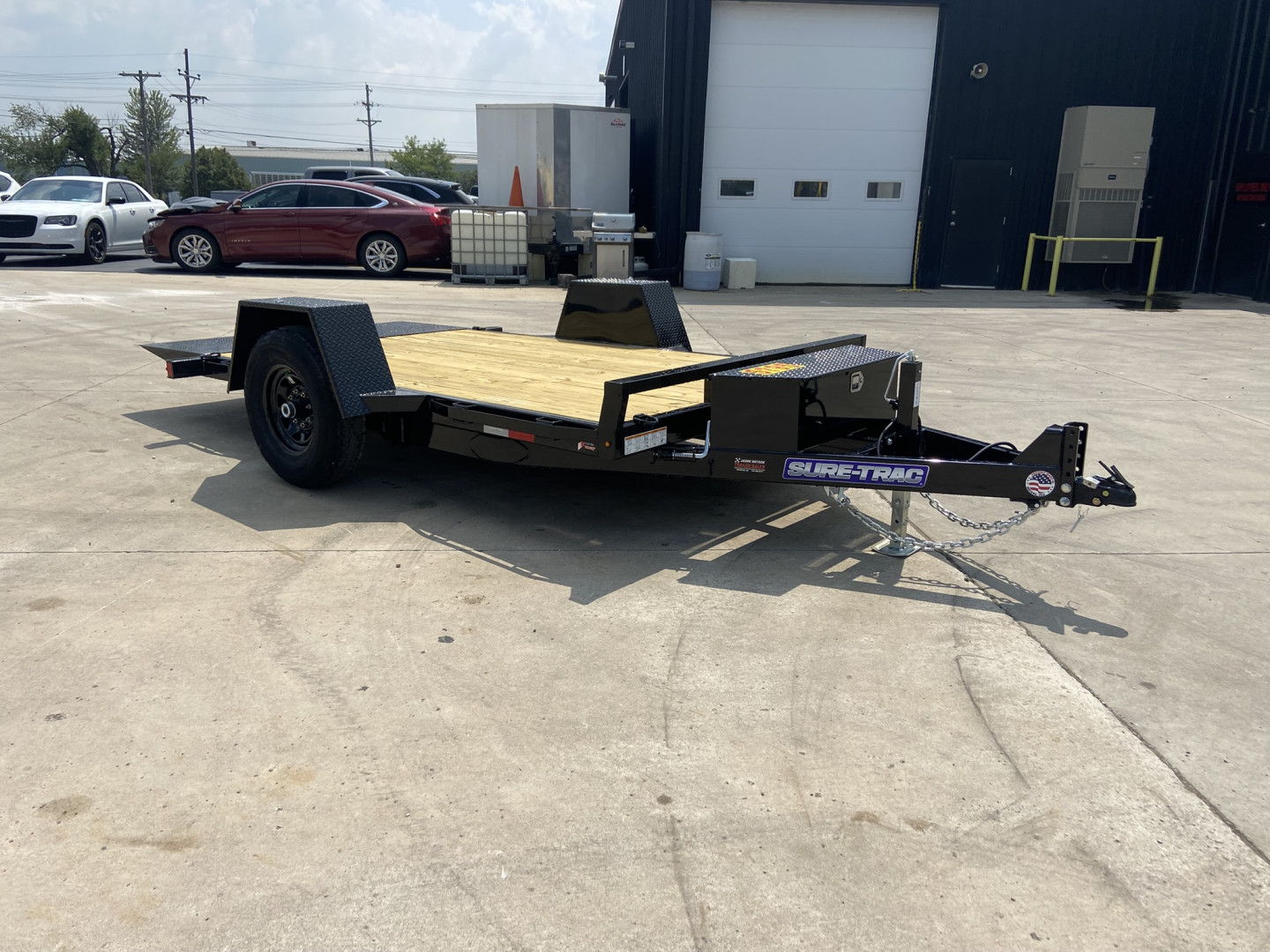 New Sure-Trac 12' Tilt Equipment Trailer