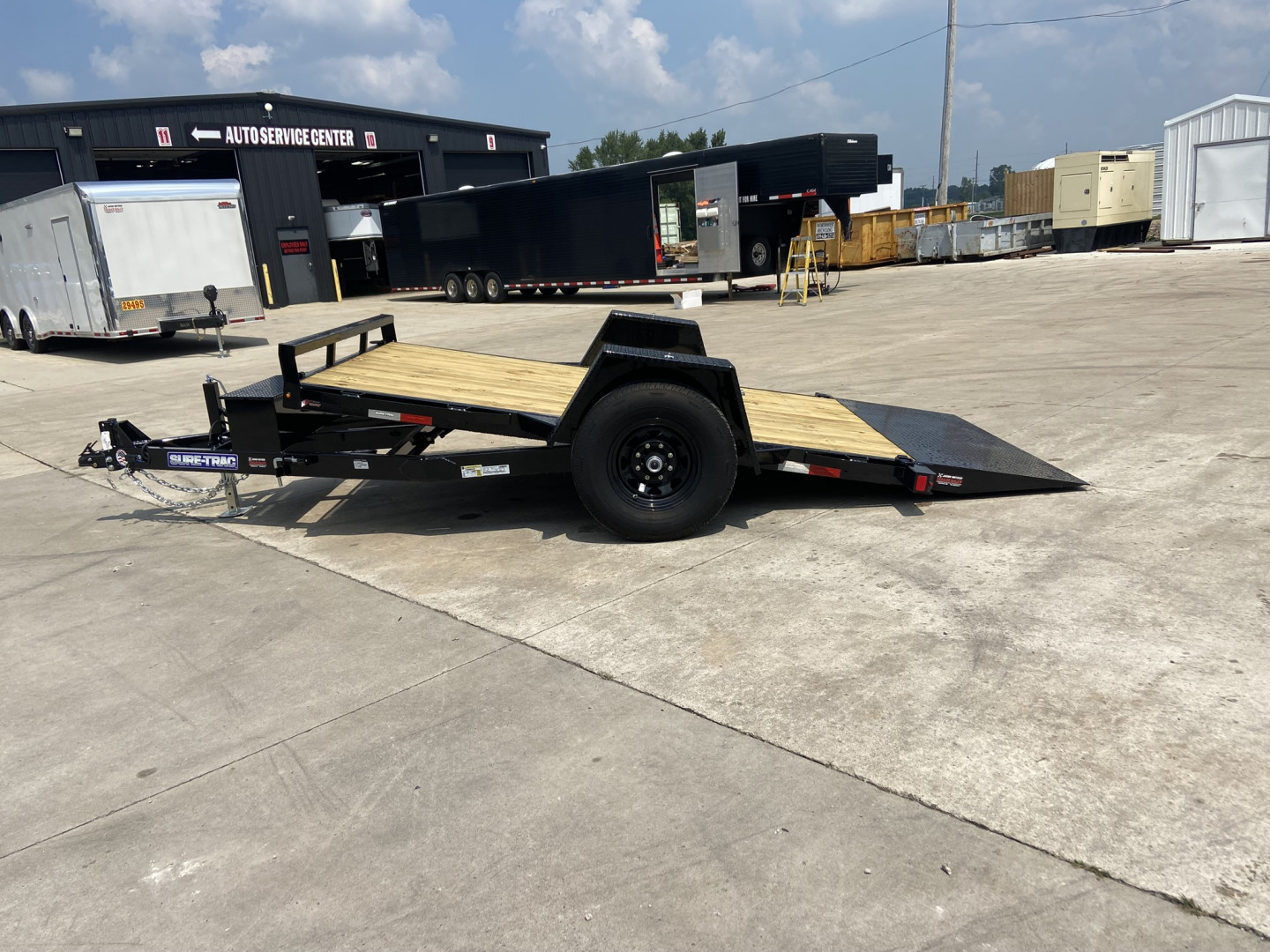 New Sure-Trac 12' Tilt Equipment Trailer