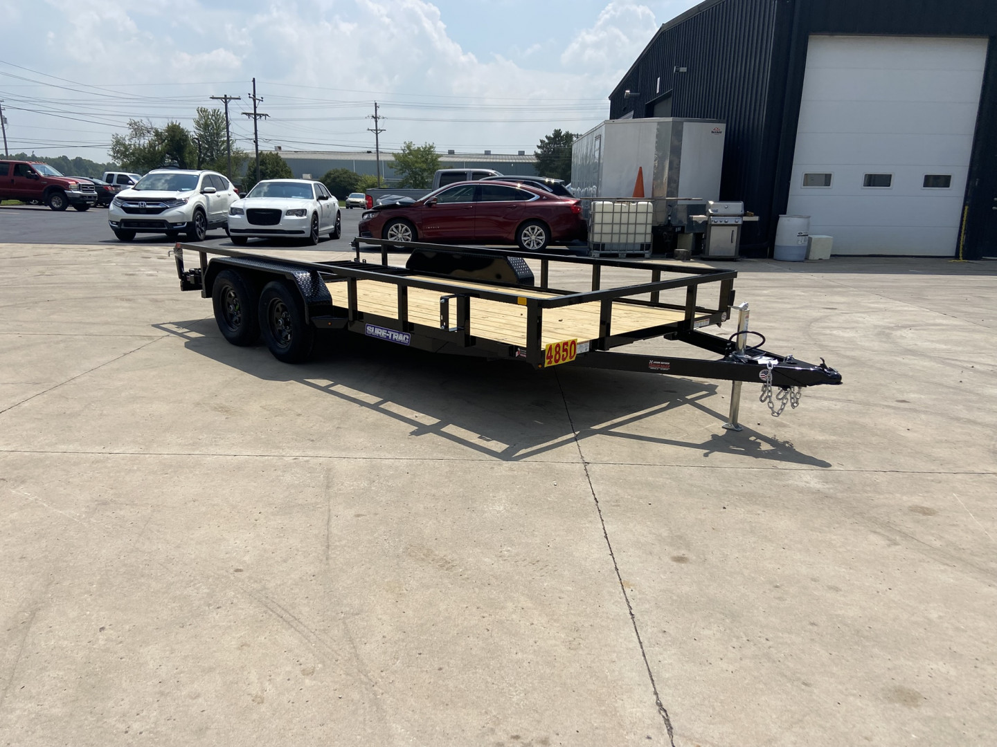 New Sure-Trac 16' Tube Top Utility Trailer