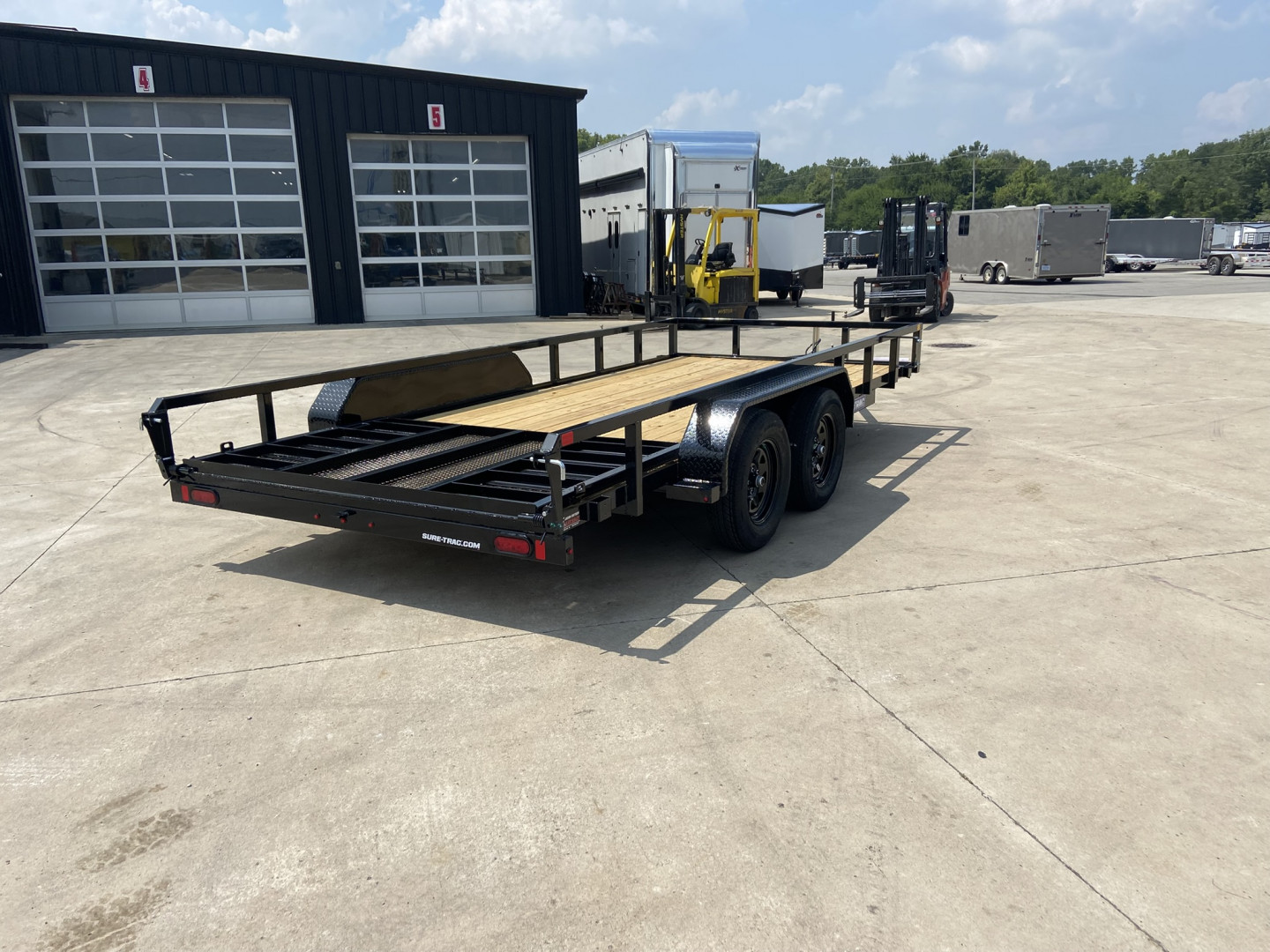 New Sure-Trac 16' Tube Top Utility Trailer