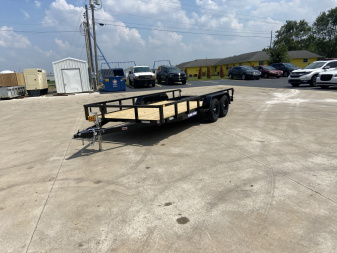 New Sure-Trac 16' Tube Top Utility Trailer