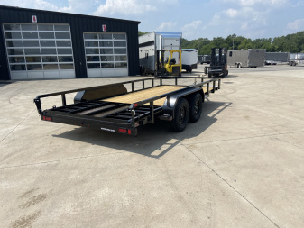 New Sure-Trac 16' Tube Top Utility Trailer