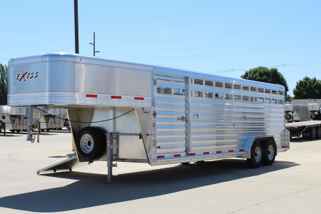 New 2026 Exiss Trailers STK-7024 Stock / Stock Combo Trailer