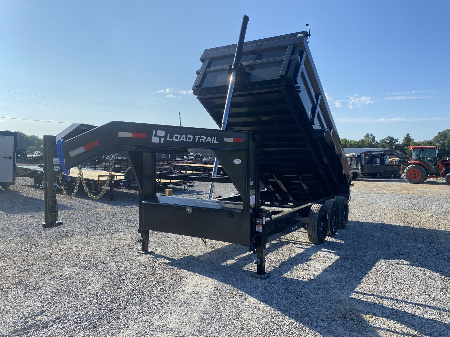 New 2026 Load Trail 83" x 16' 21k Gooseneck Dump Trailer