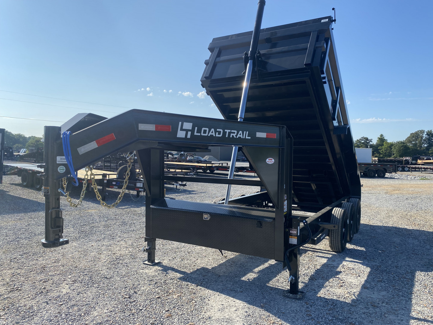 New 2026 Load Trail 83" x 16' 21k Gooseneck Dump Trailer