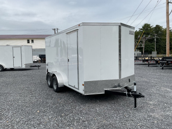 New 2025 Haulmark PP714T2-D Cargo / Enclosed Trailer 7'X14' 7K