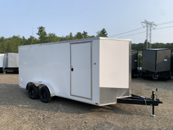 New 2025 Spartan 7X16 +2ft V-nose/6'6  interior height / .030 Exterior / Ext. Tongue- 7000GVW
