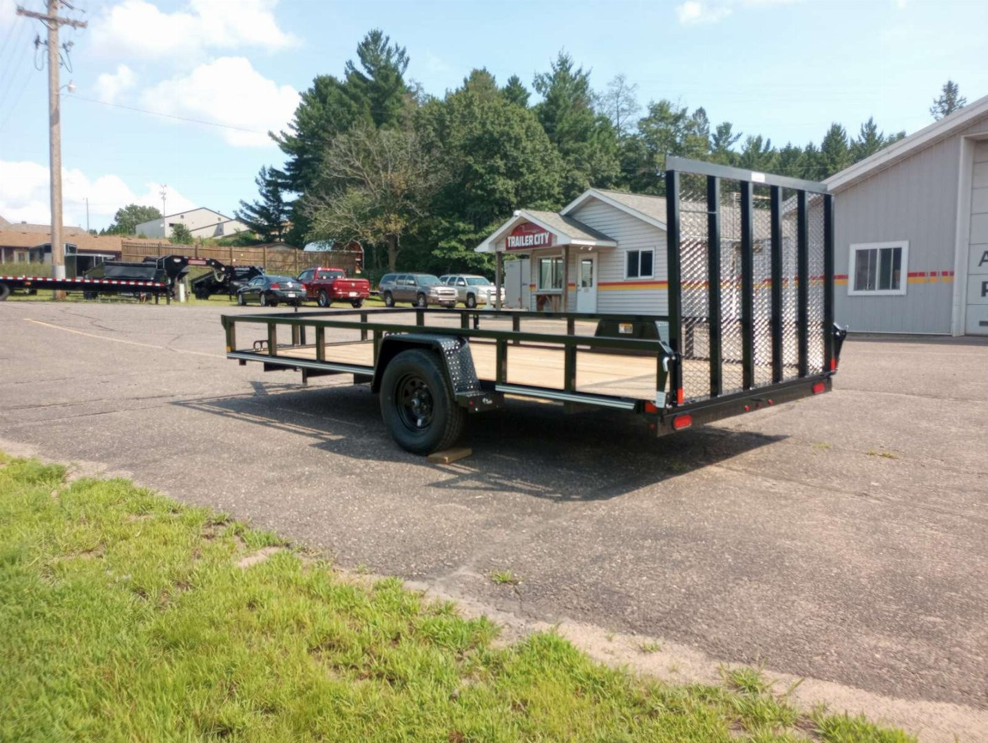 New 2025 MIDSOTA Nova 82"x14' Utility Trailer