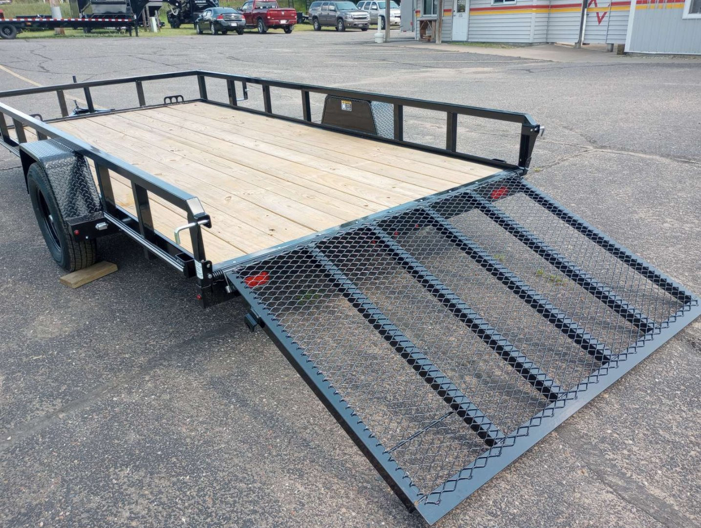 New 2025 MIDSOTA Nova 82"x14' Utility Trailer