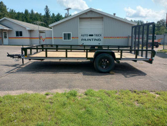 New 2025 MIDSOTA Nova 82"x14' Utility Trailer