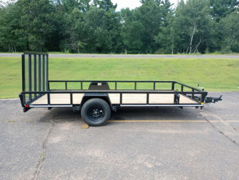 New 2025 MIDSOTA Nova 82"x14' Utility Trailer