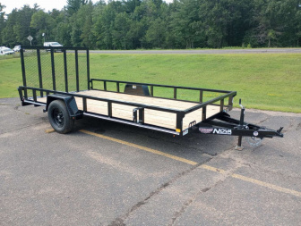 New 2025 MIDSOTA Nova 82"x14' Utility Trailer