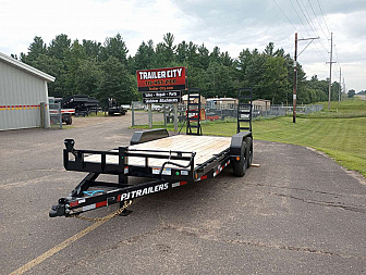 New 2026 PJ TRAILERS 83  x 18' CC Equipment Trailer