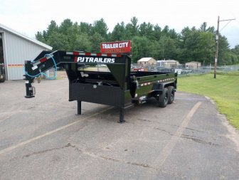 New 2026 PJ TRAILERS 83  x 16' DL Gooseneck Dump Trailer