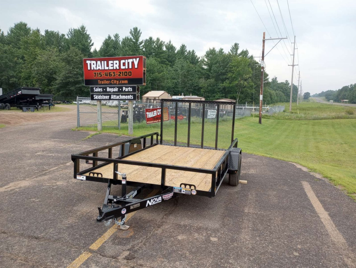 New Midsota Nova Utility Trailer 82"x12' Utility Trailer