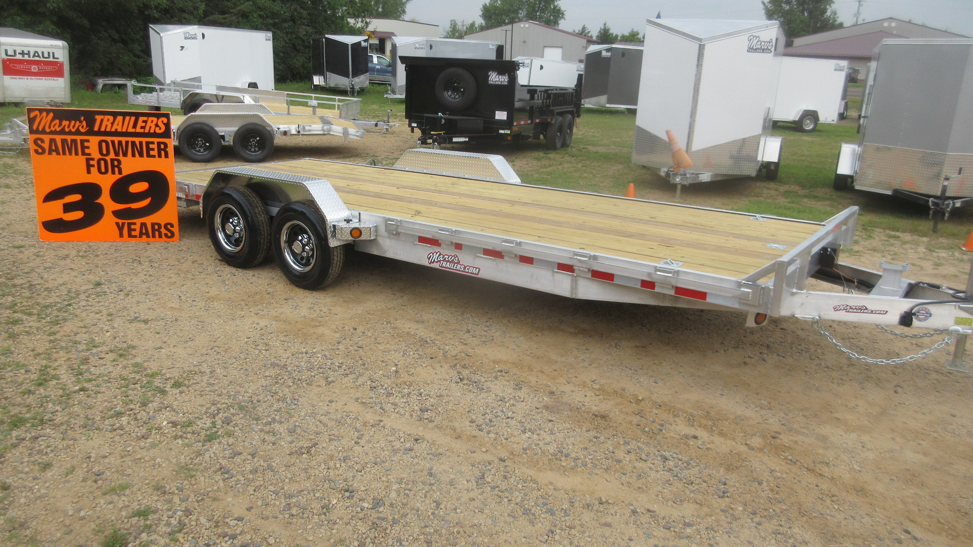 New 2026 Quality Steel and Aluminum 8322 Equipment Trailer