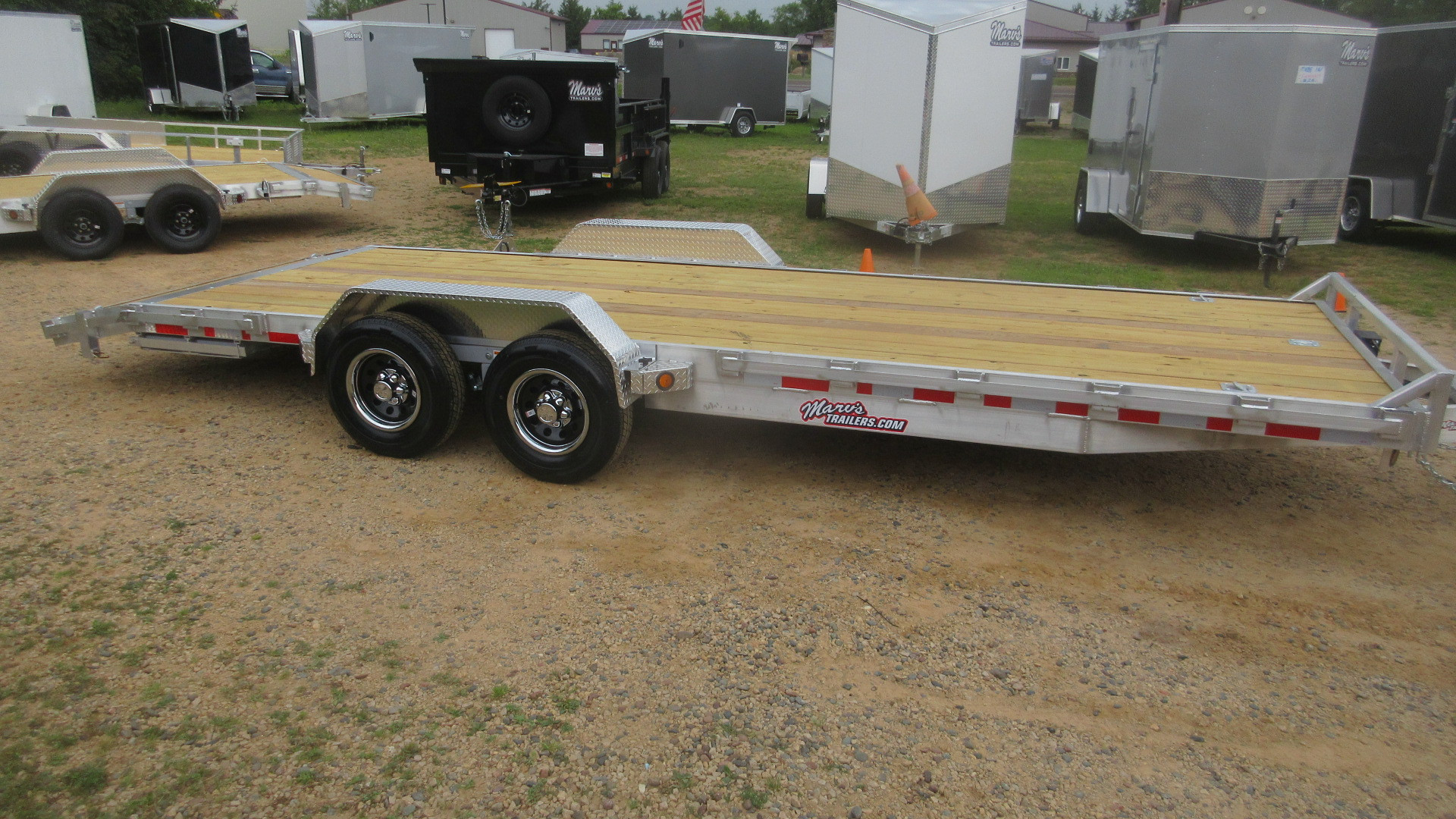 New 2026 Quality Steel and Aluminum 8322 Equipment Trailer